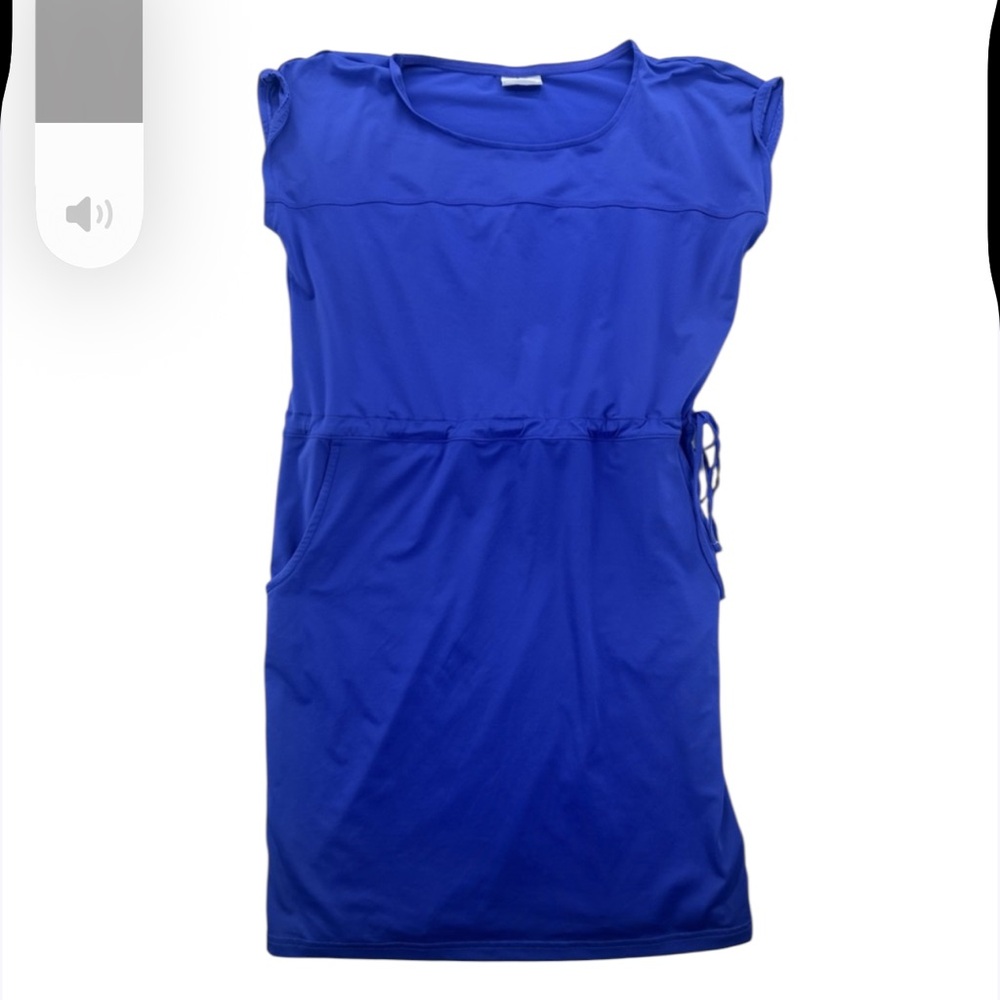 Columbia Peak To Point II Athletic Dress Women M Cap Sleeve Dark